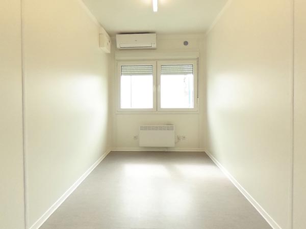 Bürcontainer von Innen